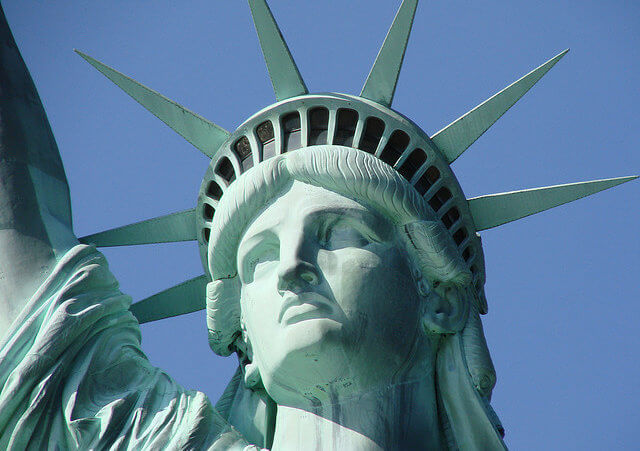 Statue of Liberty closeup (Credit: Aloha Orangeneko aka Jennifer via Flickr)