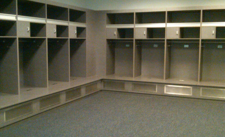 Visitors locker room, Cowboys Stadium
