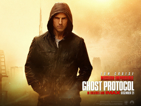 Mission Impossible Ghost Protocol wallpaper with Tom Cruise walking by himself (Credit: Paramount Pictures)