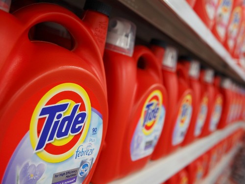 A day after a published news report that authorities are setting up special task forces to stop the rampant theft of Tide detergent across the nation, both police and retailers are denying that the crime is on the rise (Credit: Reuters/John Gress)