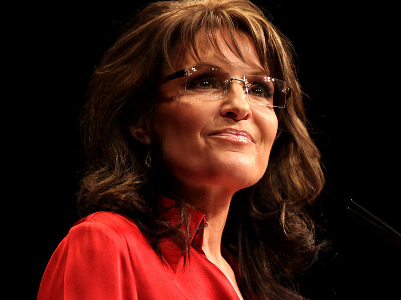 Sarah Palin speaking at CPAC in Washington D.C. on February 11, 2012 (Credit: Gage Skidmore via en.wikipedia.org)
