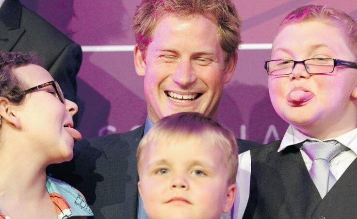 Britain's Prince Harry laughs during the WellChild awards ceremony at the InterContinental Hotel in London September 3, 2012 (Credit: Reuters/Lewis Whyld/pool)