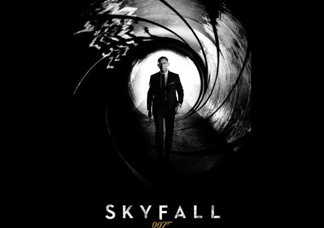 Skyfall, the 23rd spy film in the James Bond series, starring Daniel Craig as James Bond (Credit: MGM / Columbia Pictures / United Artists / Danjaq)
