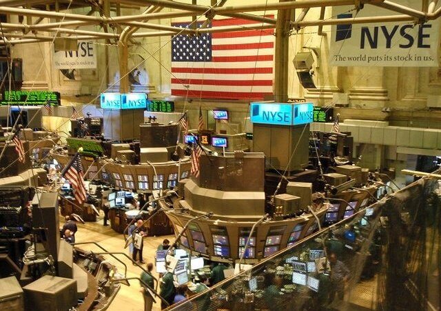 The New York Stock Exchange floor view from Members Gallery (Credit: Ryan Lawler)