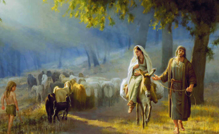 The Journey to Bethlehem by Joseph Brickey