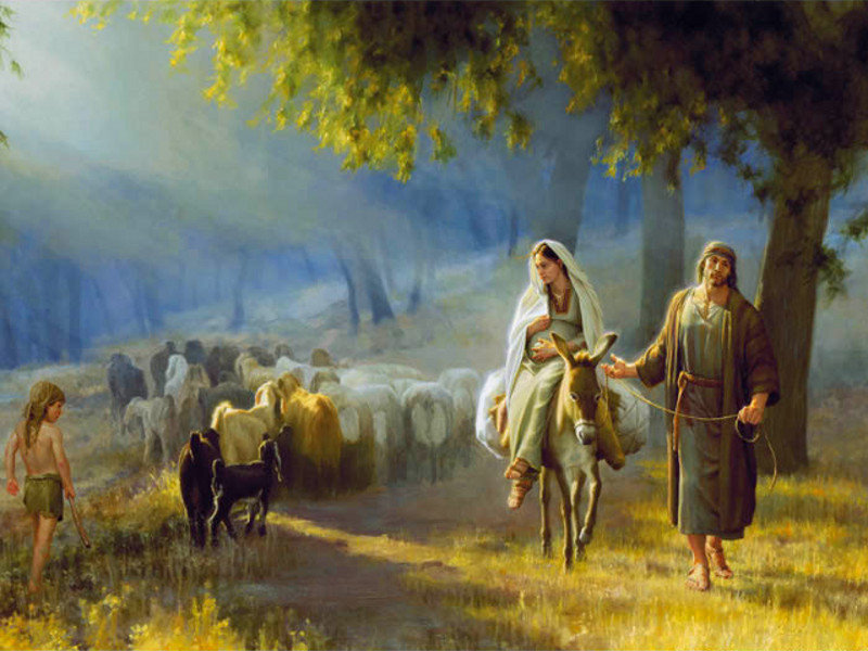 The Journey to Bethlehem by Joseph Brickey