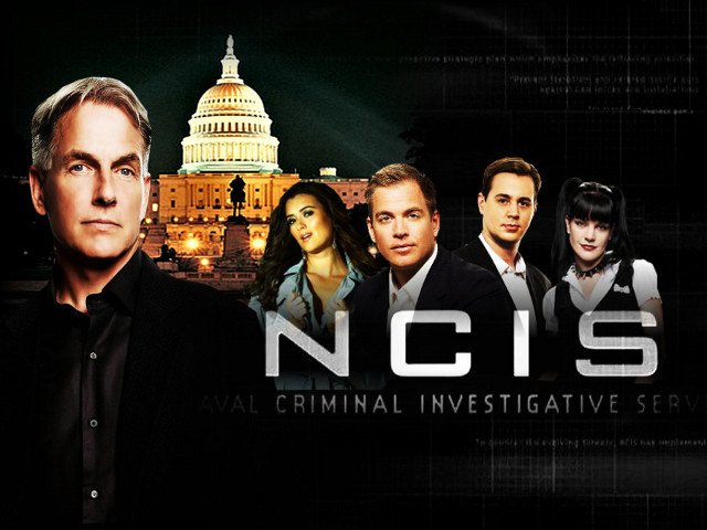 The cast of CBS hit television show NCIS (L-R): Gibbs, Ziva, Tony, McGee, Abby (Credit:KissofCrimson via deviantart)