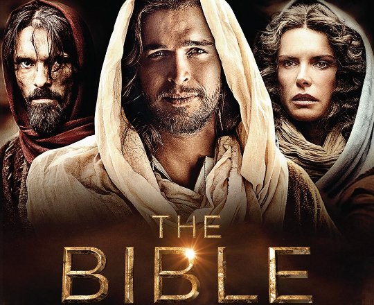 Cover art for DVDs of The Bible miniseries from Mark Burnett and Roma Downey on the History Channel (Credit: History Channel)