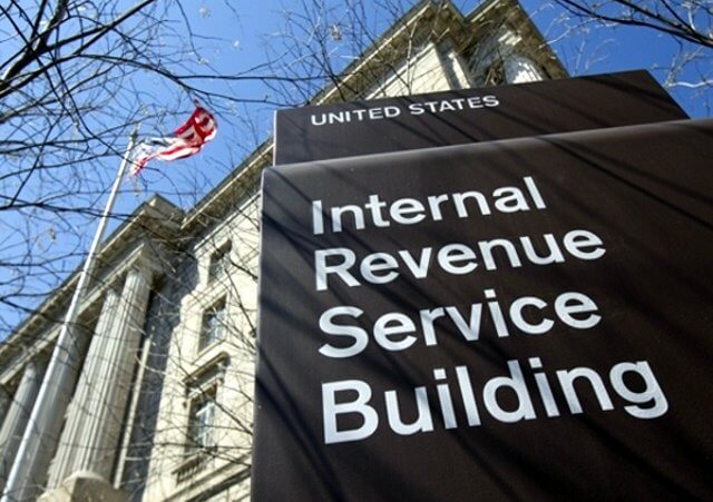 The United States Internal Revenue Service building in Washington DC (Credit: Bloomberg/Andrew Harrer)