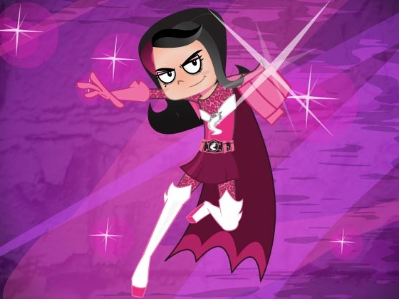 One Million Moms has called for protests against the Hub children's network broadcasting the gender-bending cartoon called SheZow, where a 12 year old boy discovers a power ring that requires that he wear a female super hero costume to access the powers (Credit: Hub Network)