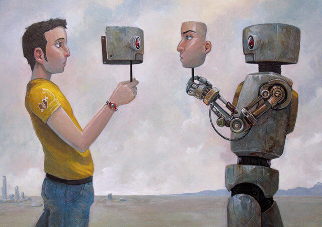 The Real You, a painting by Aaron Jasinski (Credit: Aaron Jasinski)