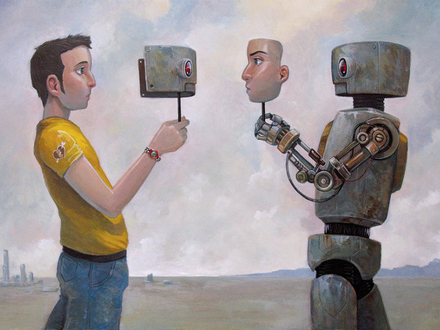 The Real You, a painting by Aaron Jasinski (Credit: Aaron Jasinski)