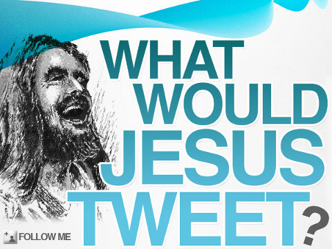 What Would Jesus Tweet? concept design by Joe Woolworth (Credit: MarketingJesus.com/Joe Woolworth)