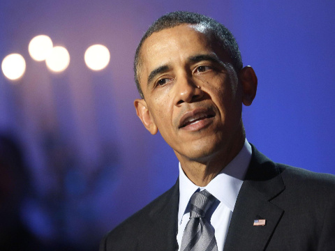 U.S. President Barack Obama plays host to 'In Performance at the White House: Women of Soul' at the White House in Washington March 6, 2014. (Credit: Reuters/Jonathan Ernst)