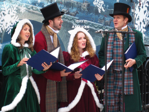 The 'Christmas Carolers' (Credit: Mike Renlund via Flickr)