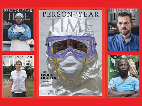 They risked and persisted, sacrificed and saved. Editor Nancy Gibbs explains why the Ebola Fighters are TIME's choice for Person of the Year 2014 (Credit: TIME Magazine)