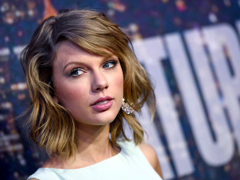 Singer Taylor Swift attends the Saturday Night Live 40th Anniversary Special in New York, February 15, 2015 (Credit: AP/Evan Agostini)