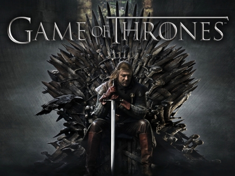 Game of Thrones HBO show featuring Sean Bean, seen here with sword, sitting on throne (Credit: Game of Thrones via HBO)