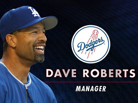 Dave Roberts has been named the 10th manager in Los Angeles Dodger history. (Credit: LA Dodgers via Instagram)