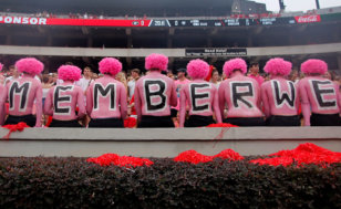 Why Georgia fans wore pink Saturday