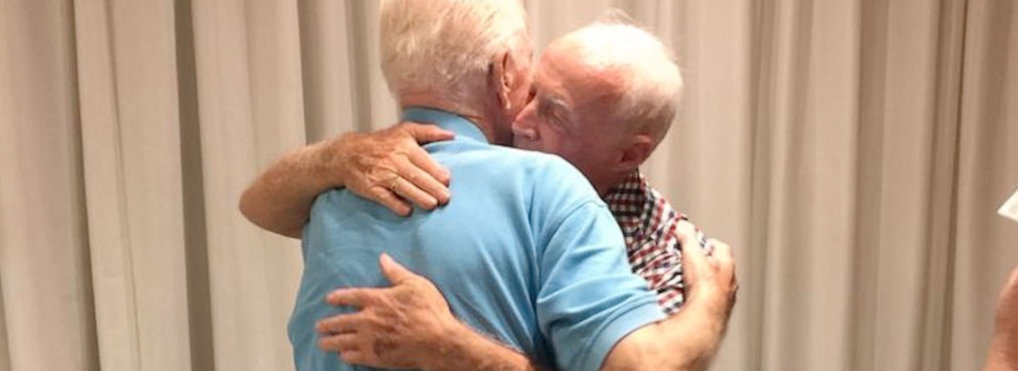 Two Holocaust survivors reunited after 75 years