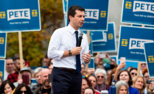 Pete Buttigieg now leads in New Hampshire