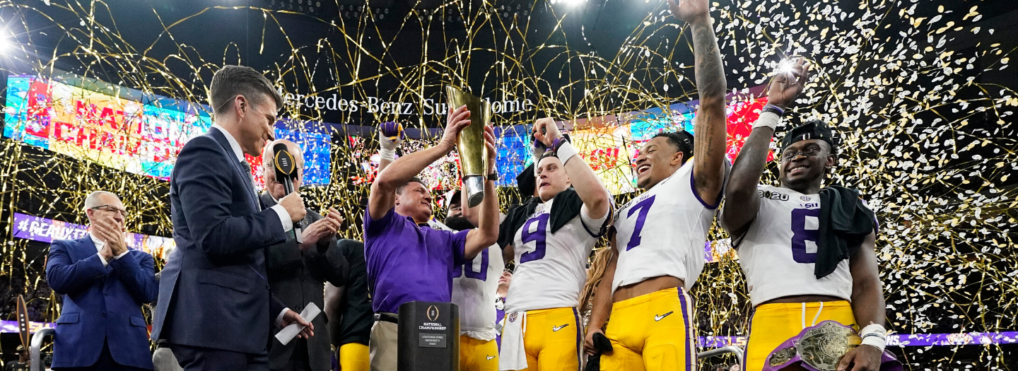 The faith of LSU coach Ed Orgeron