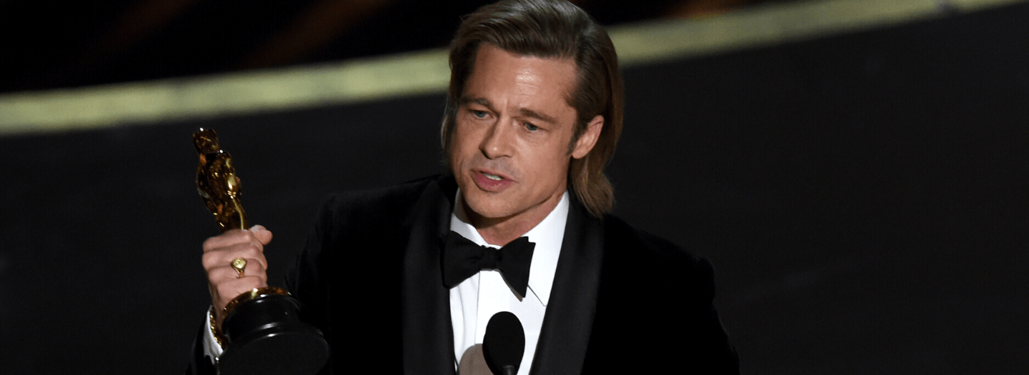 Brad Pitt wins first acting Oscar
