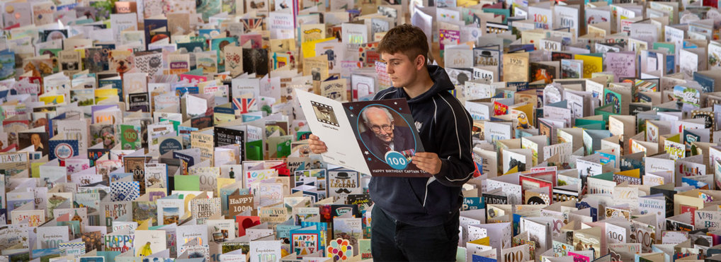 WWII veteran receives 125,000 birthday cards