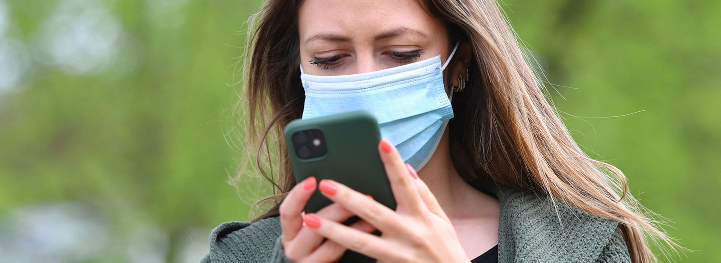Modifying iPhones for facemask wearers