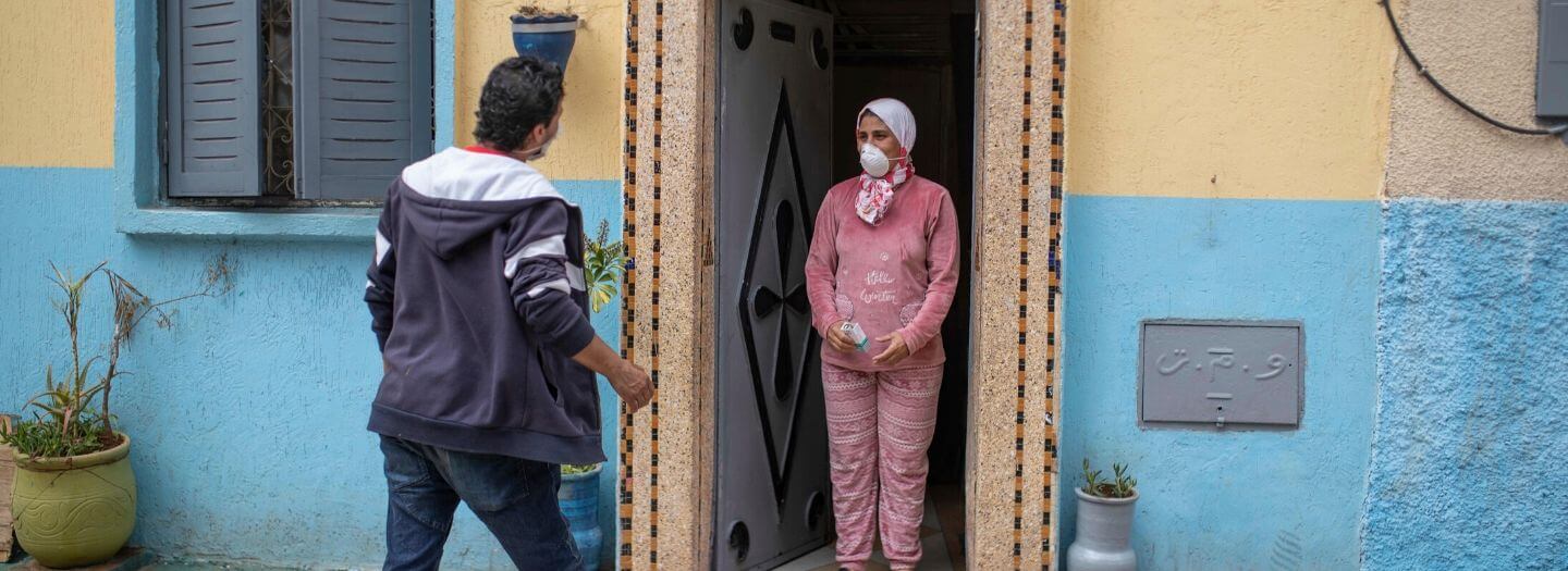 Ex-convict helps neighbors in Morocco cope with pandemic lockdown: We can get up or we can give up