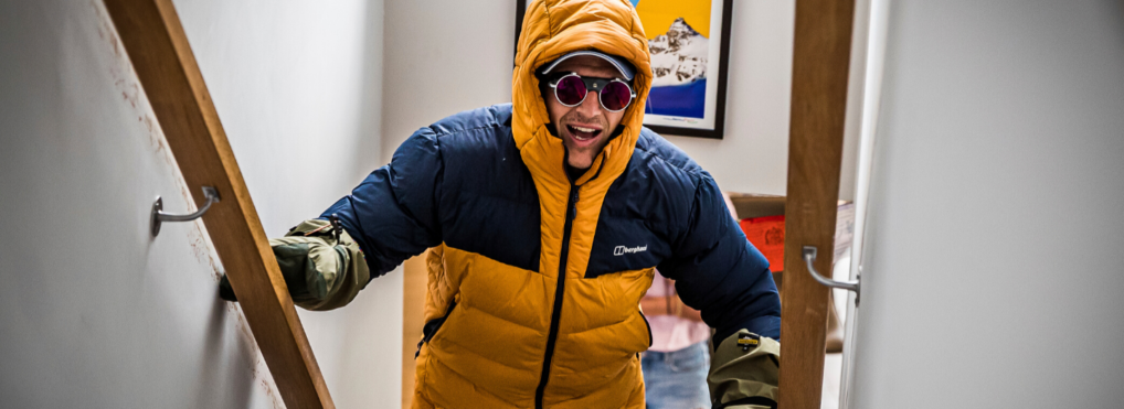Quadriplegic climbs Mount Everest at home