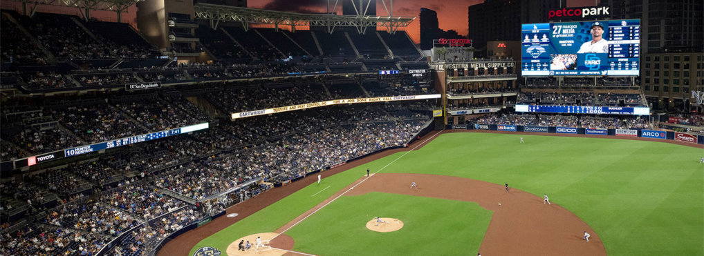A balcony from which to watch baseball