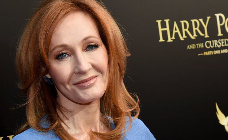 Author J.K. Rowling attends the "Harry Potter and the Cursed Child" Broadway opening