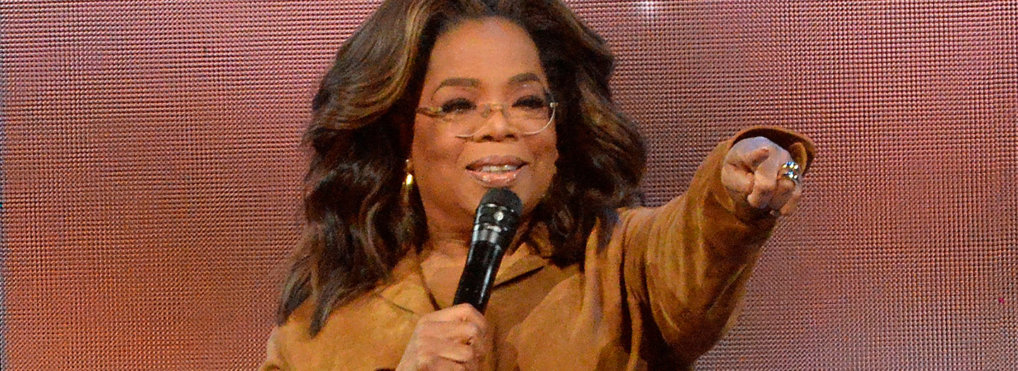 Oprah Winfrey during "Oprah's 2020 Vision: Your Life in Focus" tour in New York.