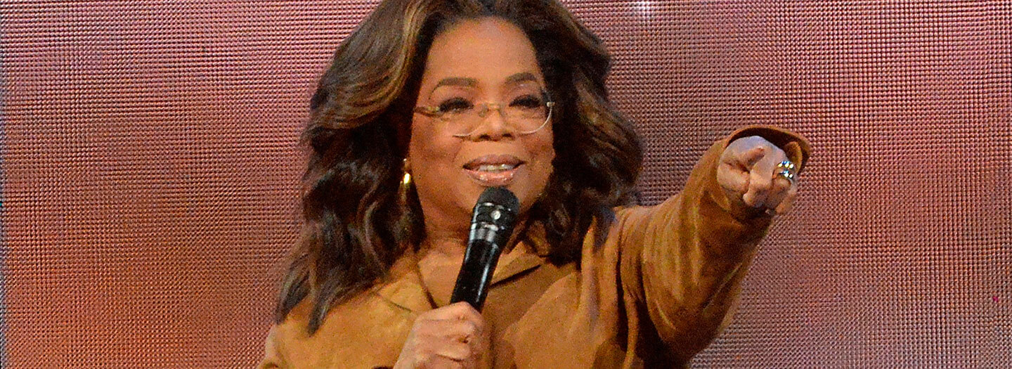 Oprah Winfrey during "Oprah's 2020 Vision: Your Life in Focus" tour in New York.