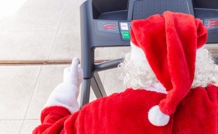 A marathon-running Santa Claus with a cause: The privilege of meeting needs with grace