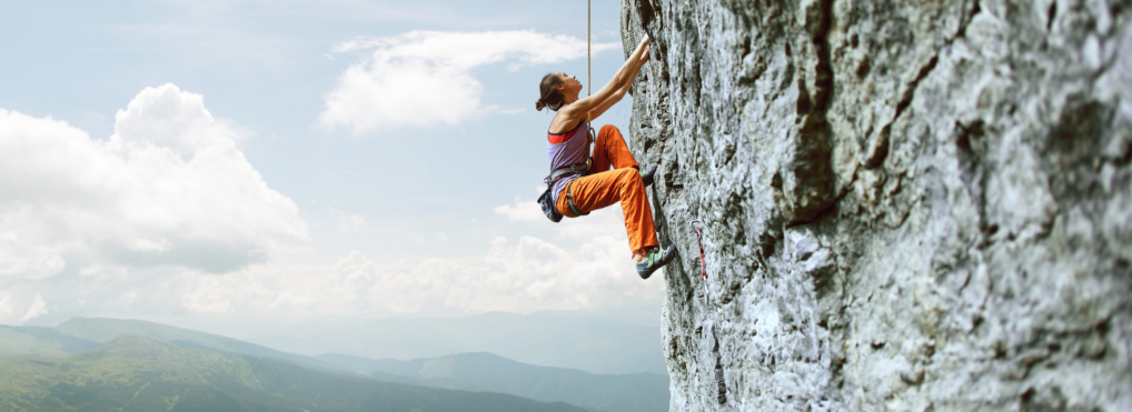 Rock climber completes historic ascent and says, "We should be less afraid to be afraid"