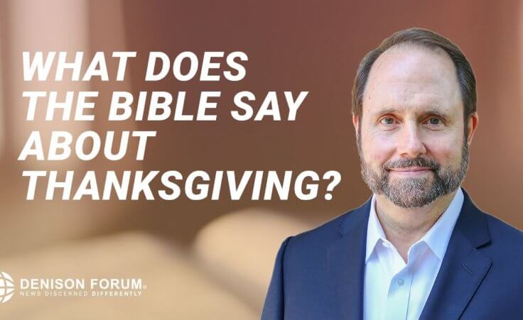 What does the Bible say about thanksgiving?