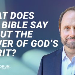 What does the Bible say about the power of God's Spirit?