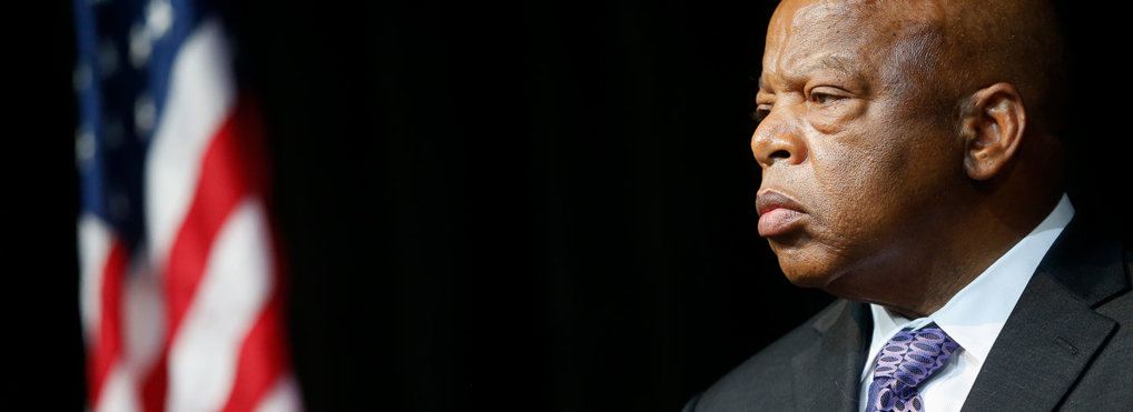 Civil rights activist and Rep. John Lewis, D-G
