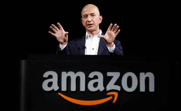 Jeff Bezos, CEO and founder of Amazon