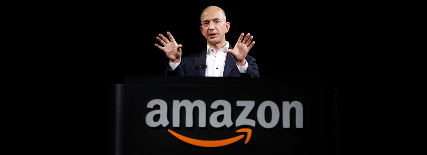 Jeff Bezos, CEO and founder of Amazon