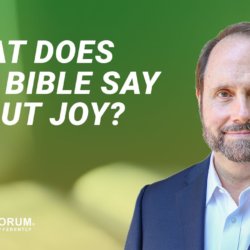 What does the Bible say about joy?