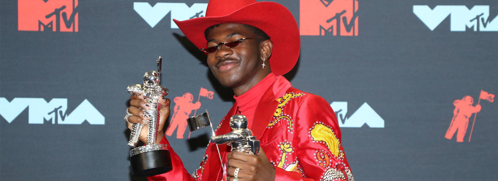 Lil Nas X at the 2019 MTV Video Music Awards held at the Prudential Center in Newark, New Jersey, USA.