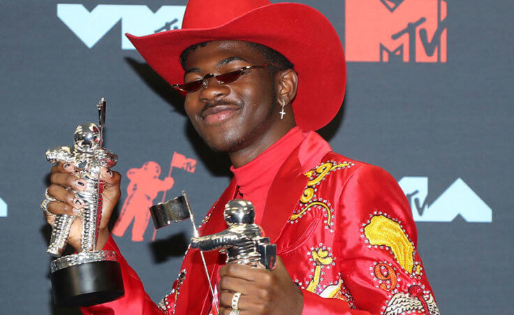 Lil Nas X at the 2019 MTV Video Music Awards held at the Prudential Center in Newark, New Jersey, USA.