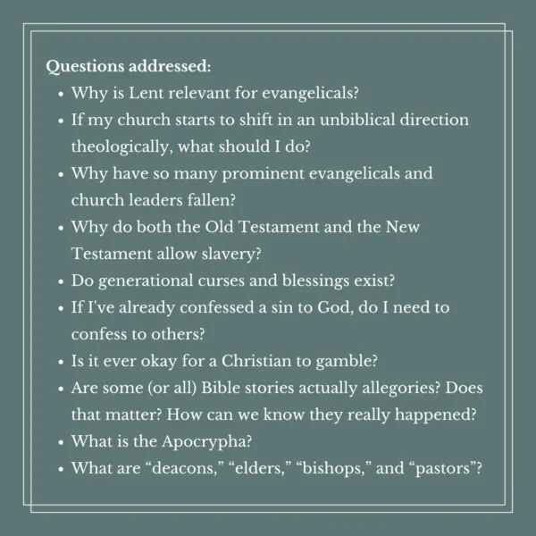 Biblical Insight to Tough Questions: Volume 7 - Image 2