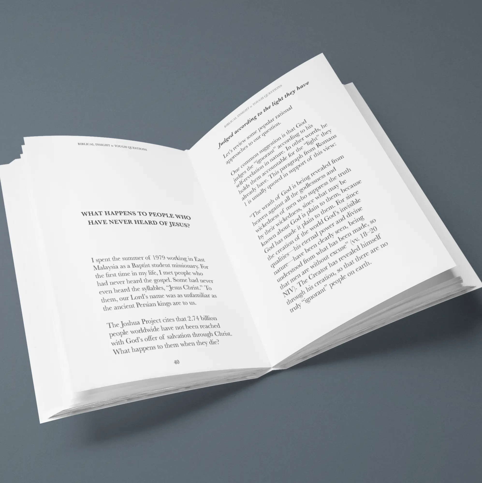 Biblical Insight to Tough Questions: Volume 1 - Image 5