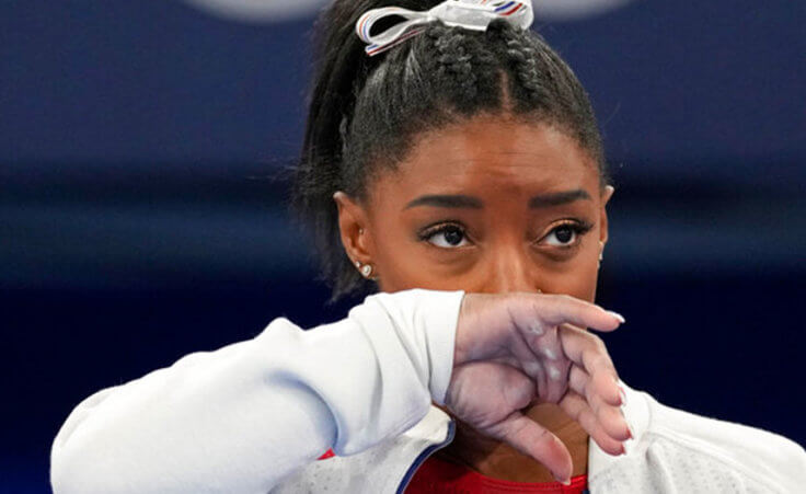 Simone Biles 2020 Olympics mental health