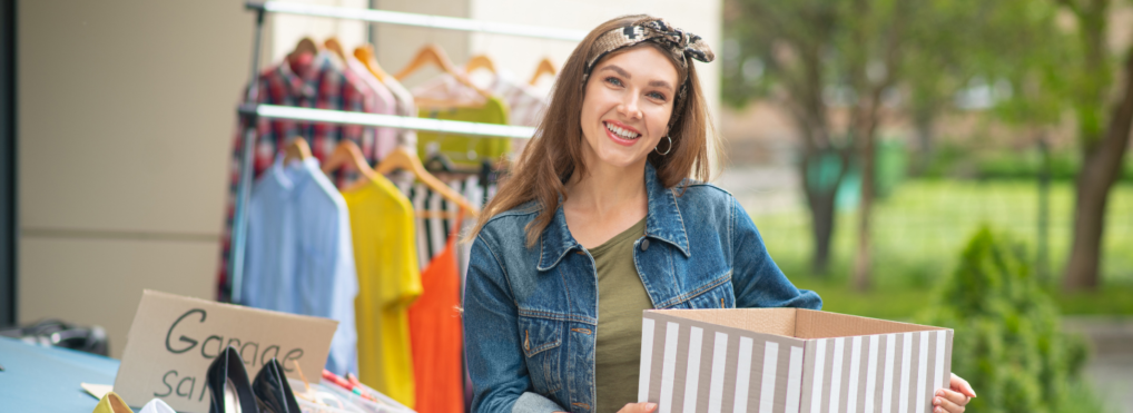 One woman turns a two-day yard sale into a year's worth of kindness